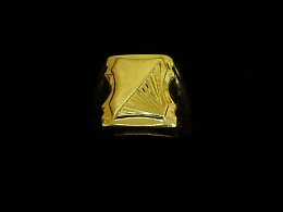 Златен мъжки пръстен, 5.24гр. ,Средец