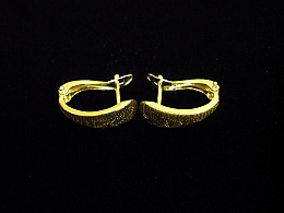 Златни обеци, 1.56гр. ,Средец