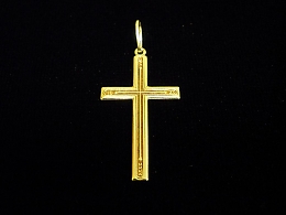 Златен кръст, 1.51гр. ,Средец