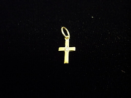 Златен кръст, 0.29гр. ,Средец