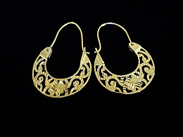 Златни обеци, 2.99гр. ,Средец