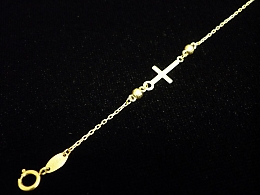 Златна синджирна гривна, 1.25гр. ,Бургас