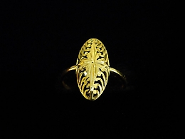 Златен дамски пръстен, 1.64гр. ,Бургас