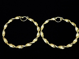 Златни обеци, 7гр. ,Бургас