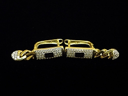 Златни обеци, 3.16гр. ,Бургас