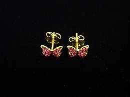 Златни обеци, 1.3гр. ,Бургас