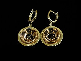 Златни обеци, 5.45гр. ,Айтос