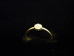 Златен дамски пръстен, 0.99гр. ,Карнобат