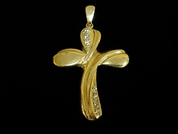 Златен кръст, 4.65гр. ,Пловдив