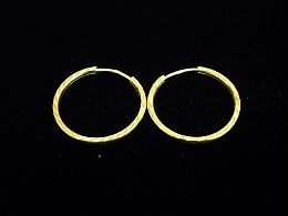 Златни обеци, 1.34гр. ,Айтос