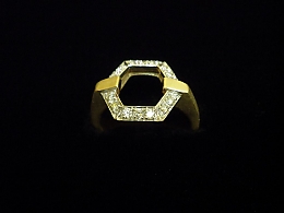 Златен дамски пръстен, 4.78гр. ,Айтос