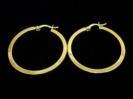 Златни обеци, 3.41гр. ,Айтос