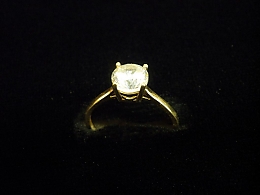 Златен дамски пръстен, 1.87гр. ,Карнобат