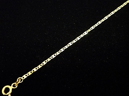 Златна синджирна гривна, 0.96гр. ,Карнобат