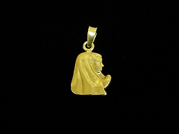 Златен медальон, 1.13гр. ,Пловдив