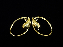 Златни обеци, 1.99гр. ,Айтос