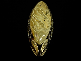 Златен дамски пръстен, 7.29гр. ,Айтос