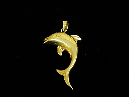 Златен медальон, 1.93гр. ,Пловдив