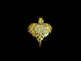 Златен медальон, 1.75гр. ,Пловдив