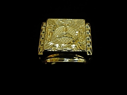 Златен мъжки пръстен, 6.28гр. ,Бургас