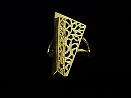 Златен дамски пръстен, 4.53гр. ,Карнобат