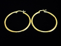 Златни обеци, 2.68гр. ,Айтос