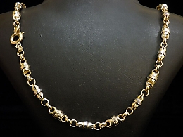 Златен синджир, 11.38гр. ,Айтос