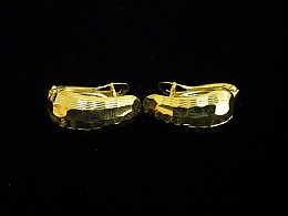 Златни обеци, 1.95гр. ,Карнобат