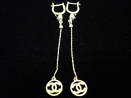 Златни обеци, 2.67гр. ,Бургас