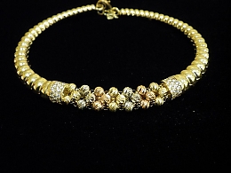 Златна твърда гривна, 11.67гр. ,Бургас