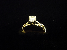 Златен дамски пръстен, 2.07гр. ,Айтос