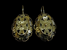 Златни обеци, 6.68гр. ,Айтос