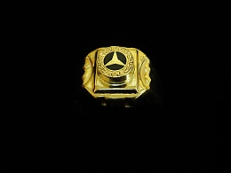 Златен мъжки пръстен, 3.74гр. ,Айтос