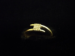 Златен дамски пръстен, 1.5гр. ,Бургас