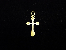 Златен кръст, 0.74гр. ,Айтос