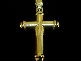 Златен кръст, 8.53гр. ,Айтос