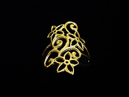 Златен дамски пръстен, 3.33гр. ,Бургас