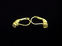 Златни обеци, 1.58гр. ,Айтос