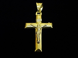 Златен кръст, 2.84гр. ,Айтос