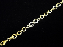 Златна синджирна гривна, 4.41гр. ,Айтос