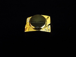 Златен мъжки пръстен, 8.07гр. ,Карнобат
