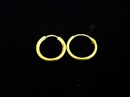 Златни обеци, 0.93гр. ,Бургас