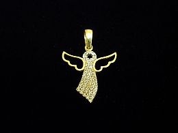 Златен медальон, 1.07гр. ,Бургас