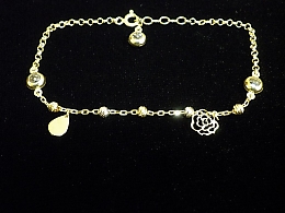 Златна синджирна гривна, 2.64гр. ,Бургас