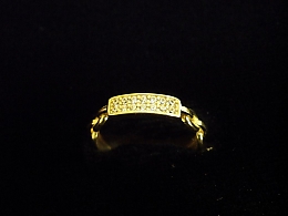 Златен дамски пръстен, 1.62гр. ,Бургас