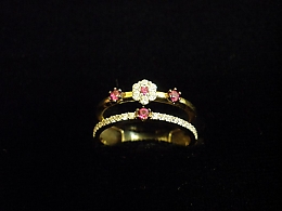 Златен дамски пръстен, 2.77гр. ,Бургас