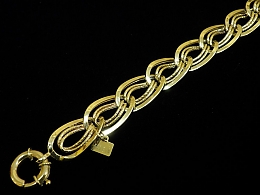 Златна синджирна гривна, 7.64гр. ,Бургас