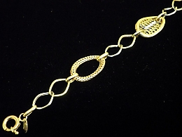 Златна синджирна гривна, 6.93гр. ,Бургас