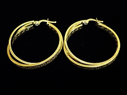 Златни обеци, 4.06гр. ,Бургас