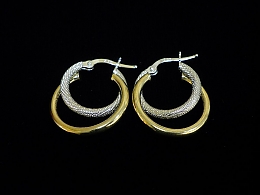 Златни обеци, 2.28гр. ,Бургас